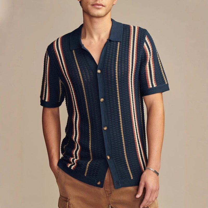 Riviera - Knitted Button Shirt