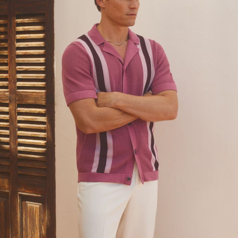 Havanna - Knitted Button Shirt
