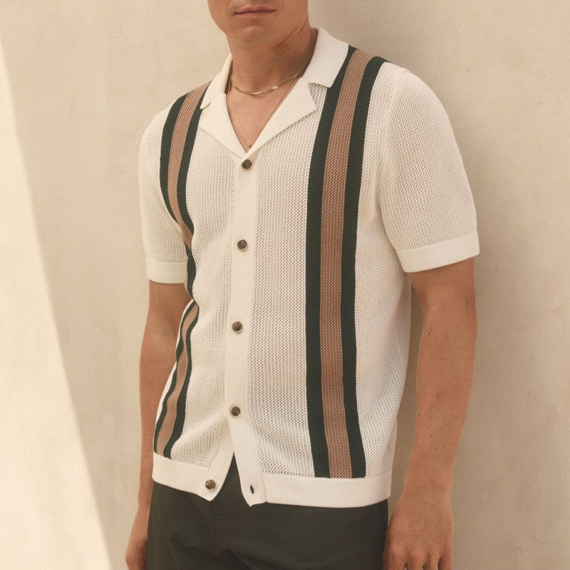 Havanna - Knitted Button Shirt