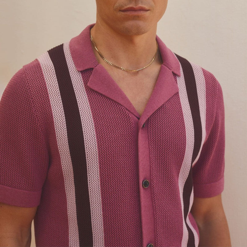 Havanna - Knitted Button Shirt