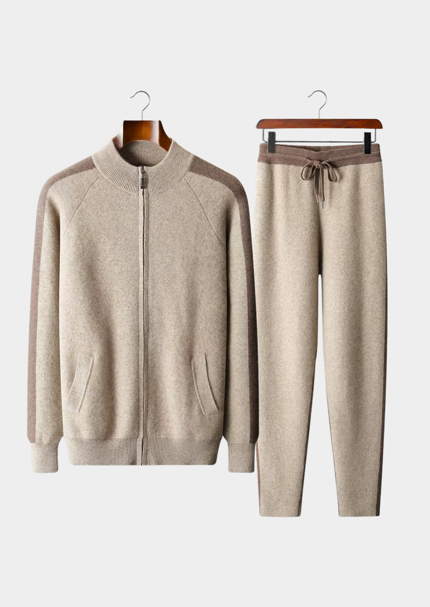 100% CASHMERE LEISURE TRACKSUIT
