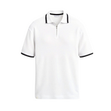 NOBA Knitted Quarter Zip Golf Polo