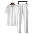 Cotton Polo & Pantalon Set