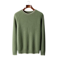 NOBA WOOL TWO TONE CREWNECK