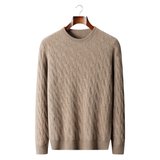 NOBA WOOL CABLE CREWNECK