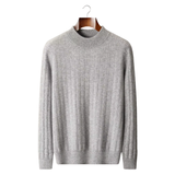 NOBA WOOL TEXTURED MOCKNECK