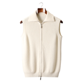 100% CASHMERE BODY WARMER VEST
