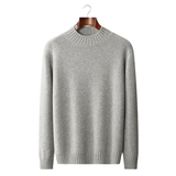 100% CASHMERE MOCKNECK SWEATER