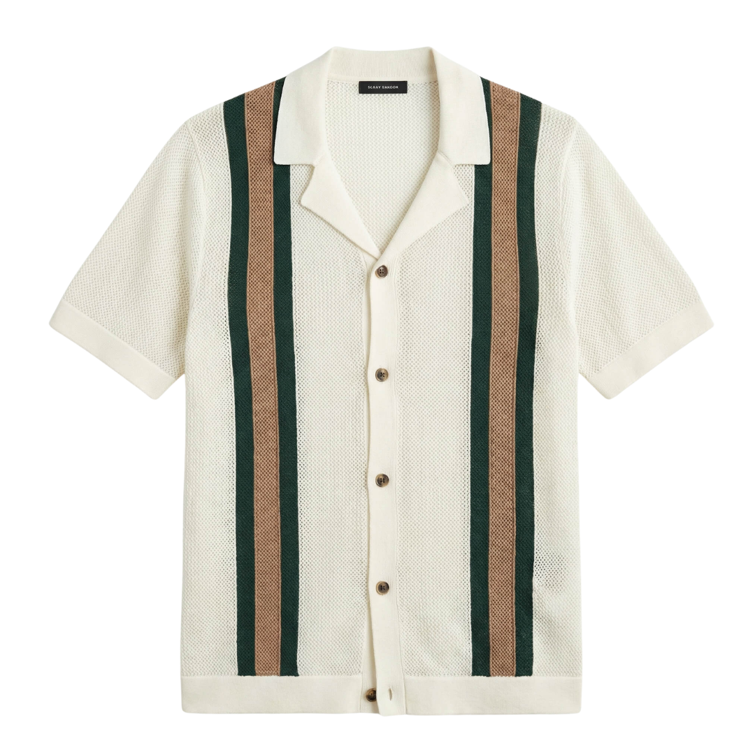 Havanna - Knitted Button Shirt