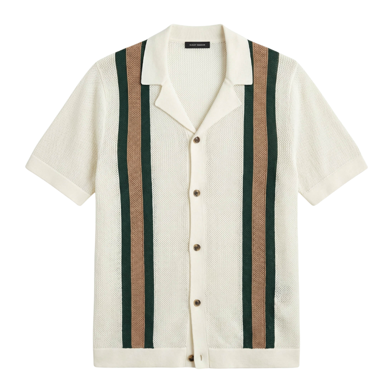 Havanna - Knitted Button Shirt
