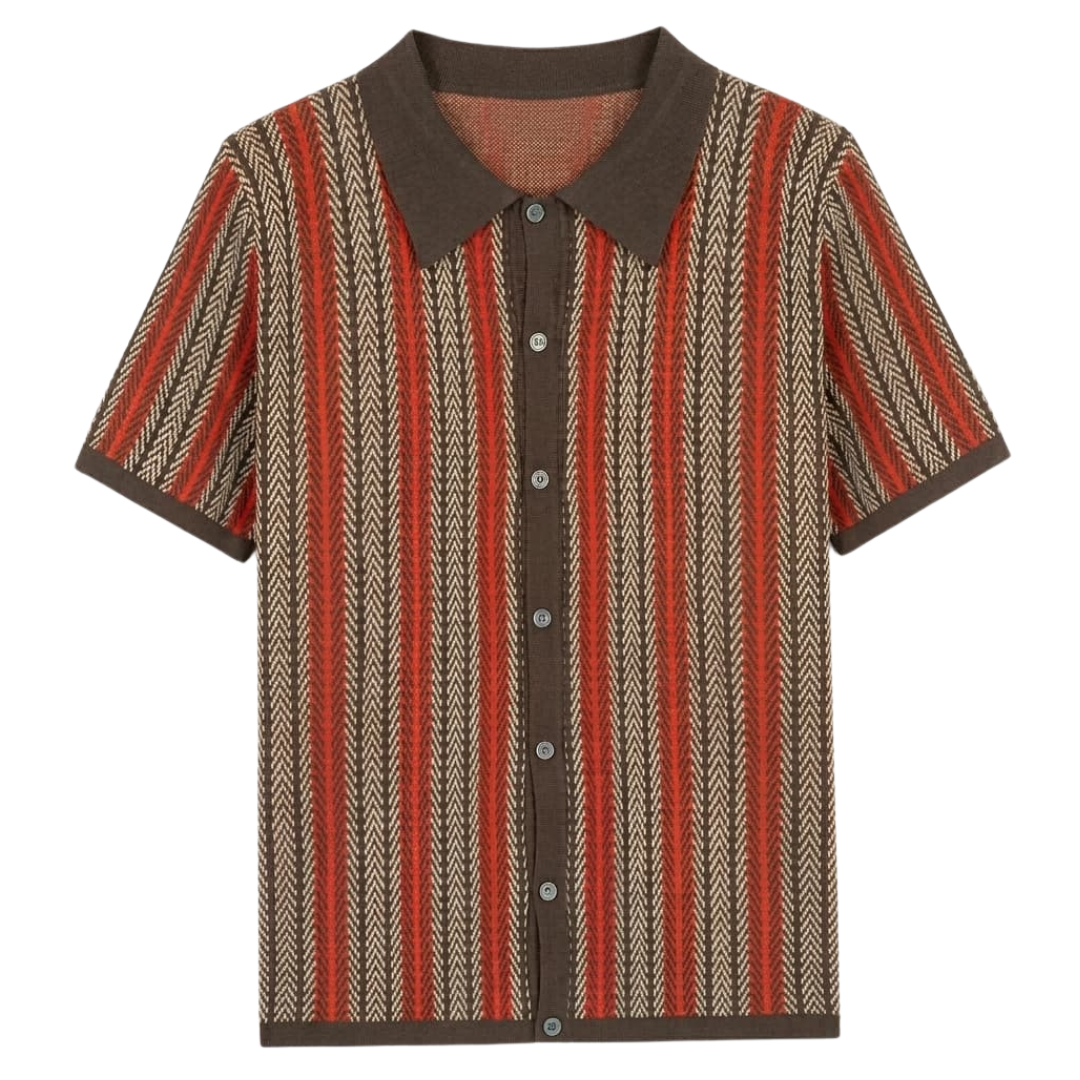 Monte Carlo - Knitted Button Shirt