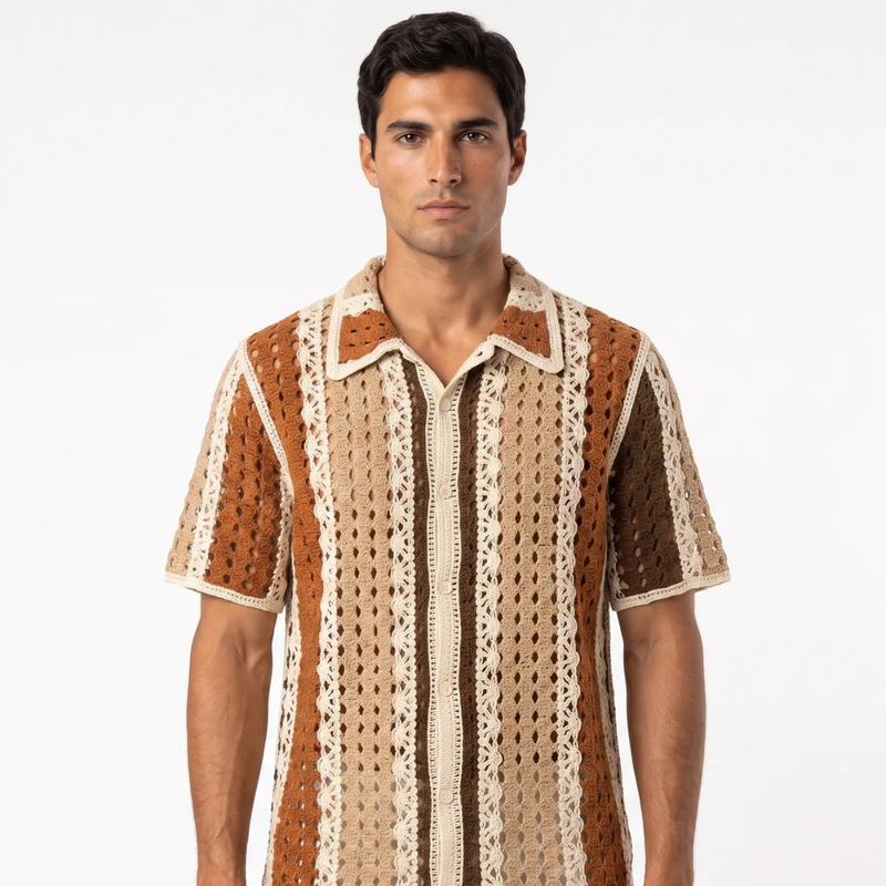 Boracay - Knitted Button Shirt