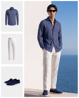 N°11 · Navy & Ivory