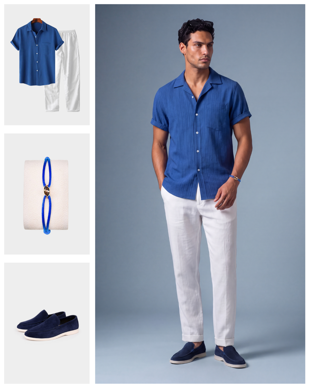 NOBA 4 piece set- Navy Blue