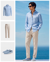 N°09 · Sky Blue & Sand