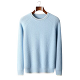 NOBA WOOL TWO TONE CREWNECK