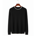 NOBA WOOL TWO TONE CREWNECK