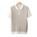 NOBA VERTICAL STRIPED POLO