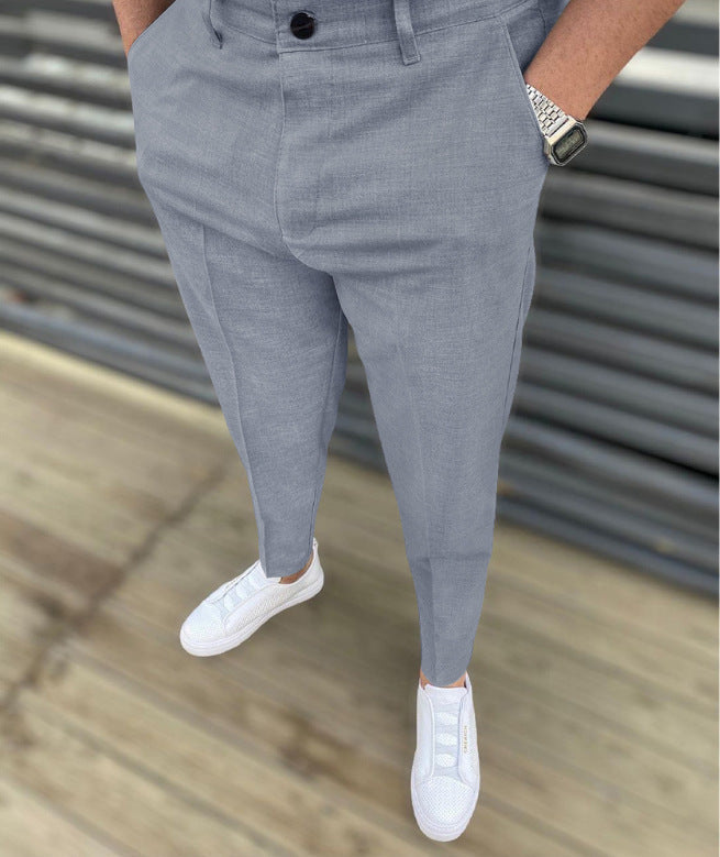 NOBA - Slim Fit Casual Pants