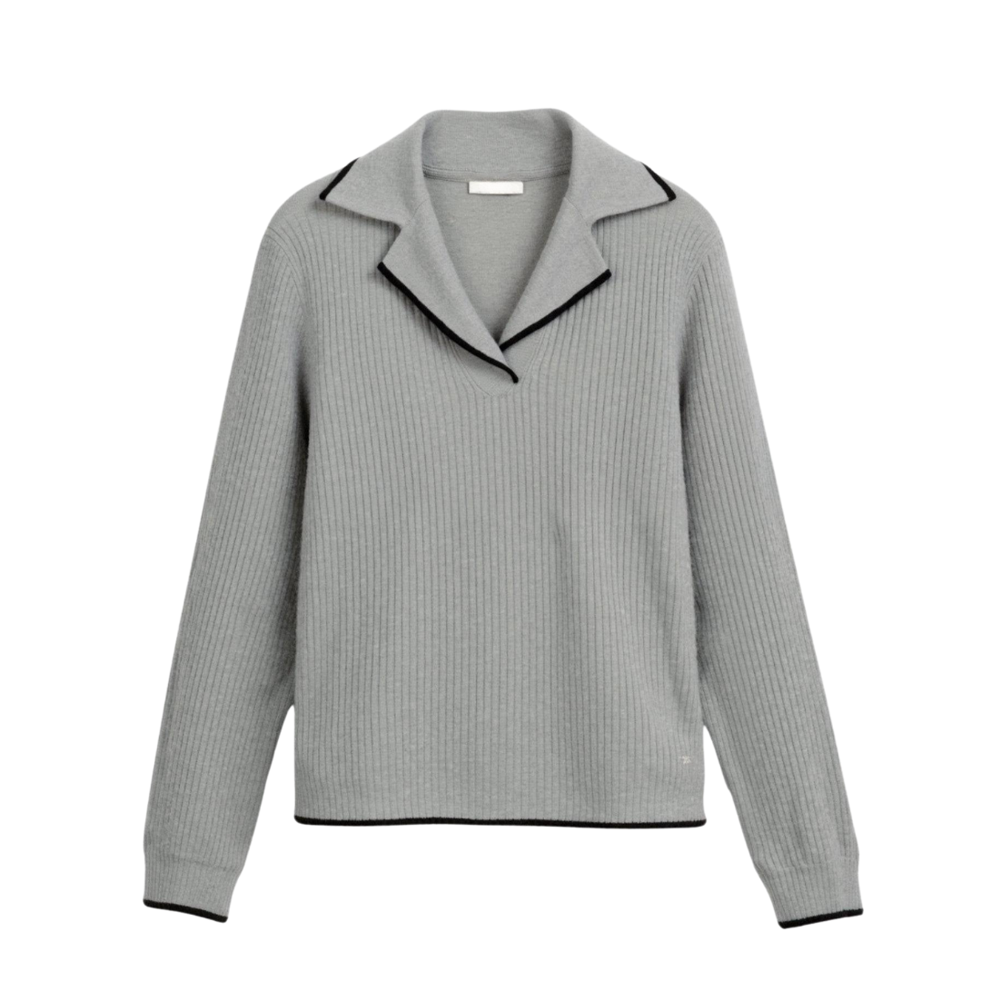 Gray Label Neck Sweater