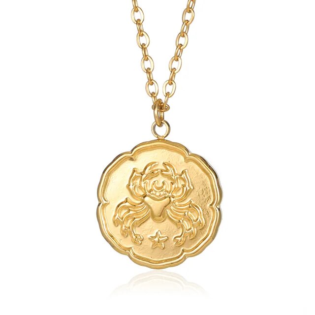 NOBA - Zodiac Sign Necklace - Gold