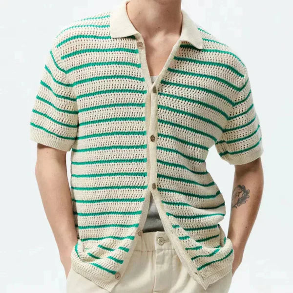 Ibiza - Knitted Button Shirt