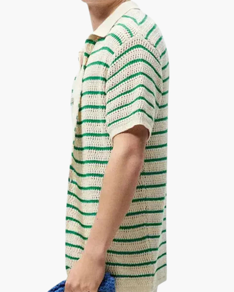 Ibiza - Knitted Button Shirt