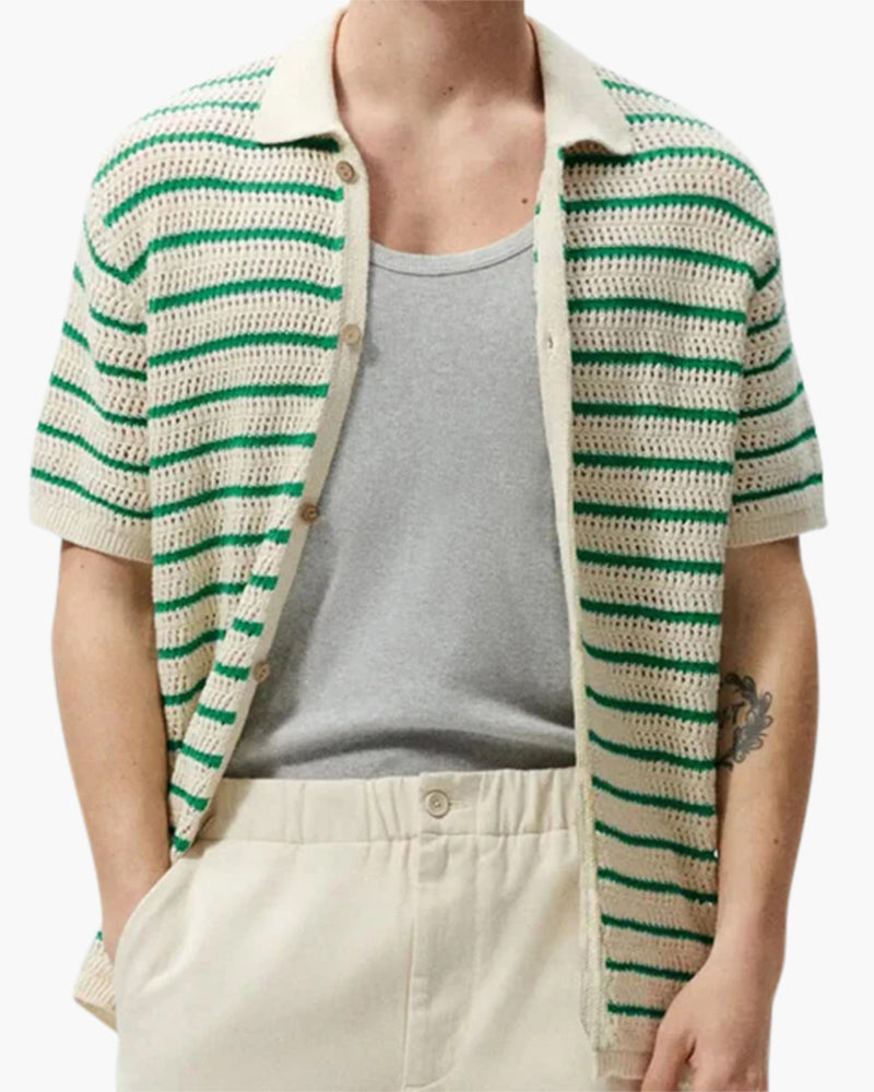 Ibiza - Knitted Button Shirt