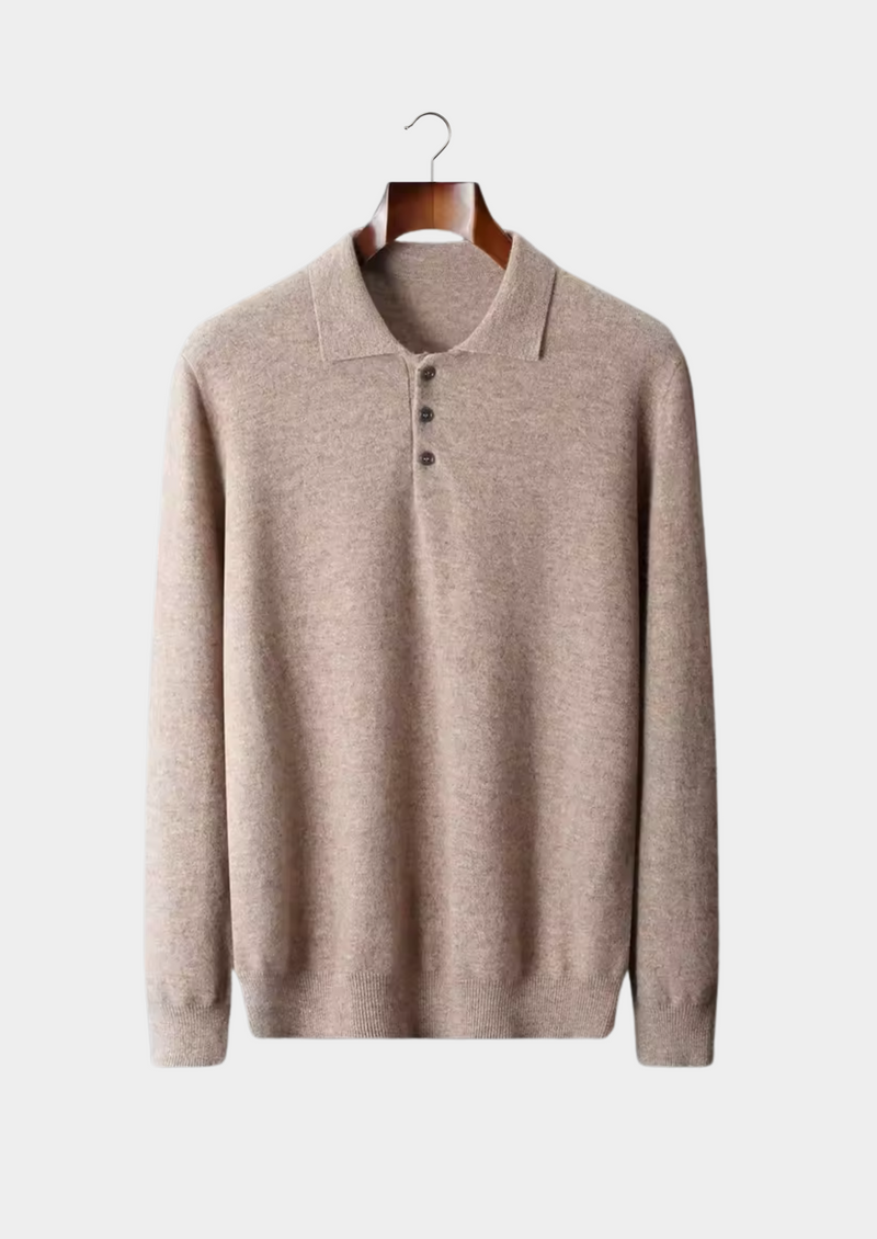 NOBA WOOL CLASSIC SWEATER POLO