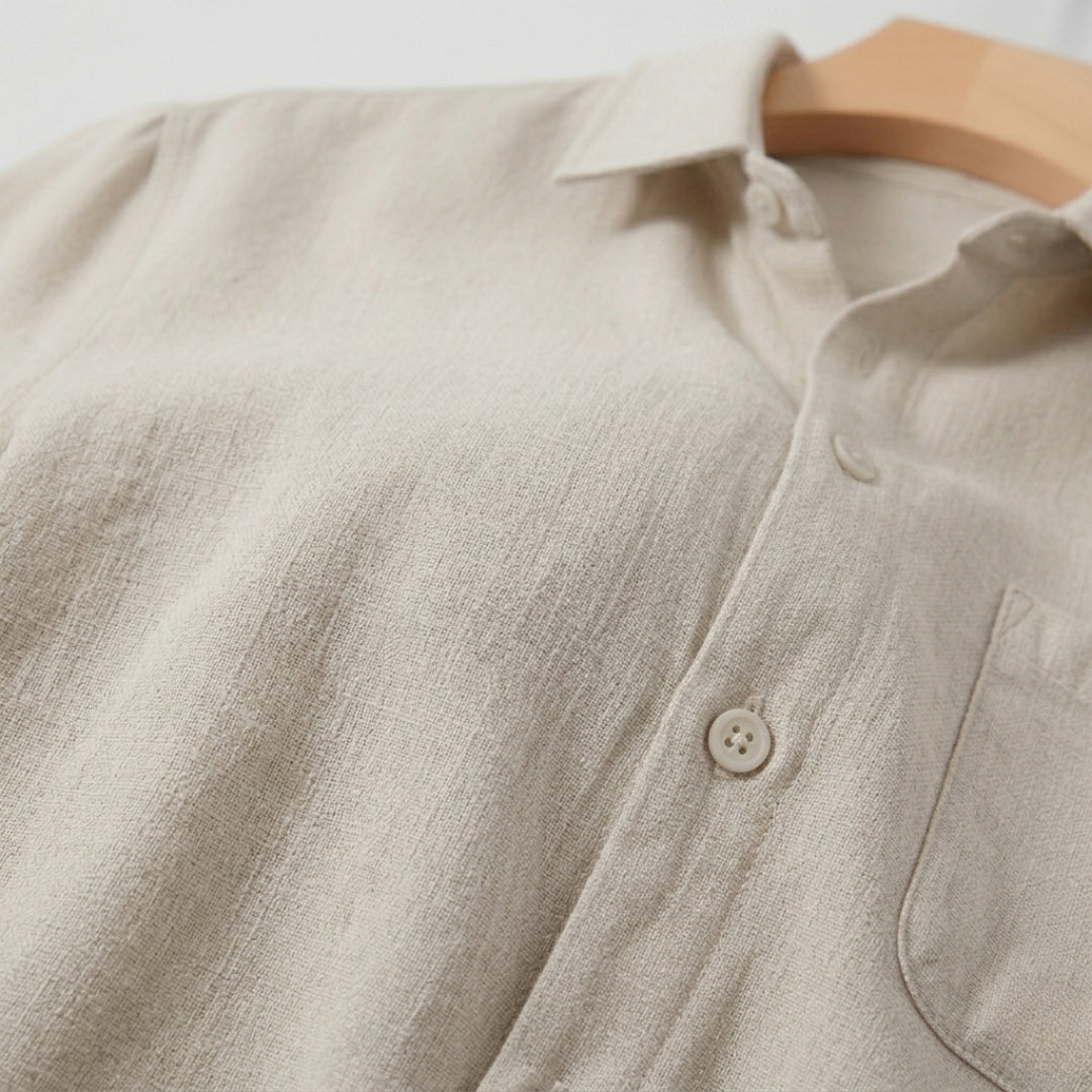 Cannes - Linen Shirt (Shortsleeve)