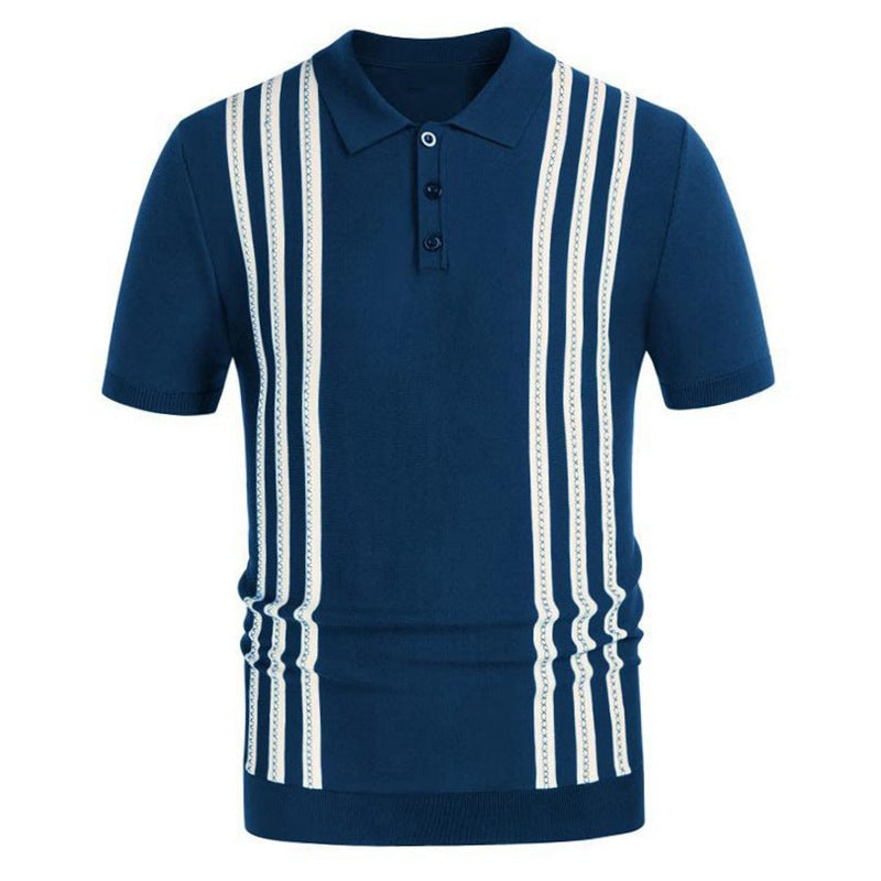 Kyoto - Striped Casual Polo