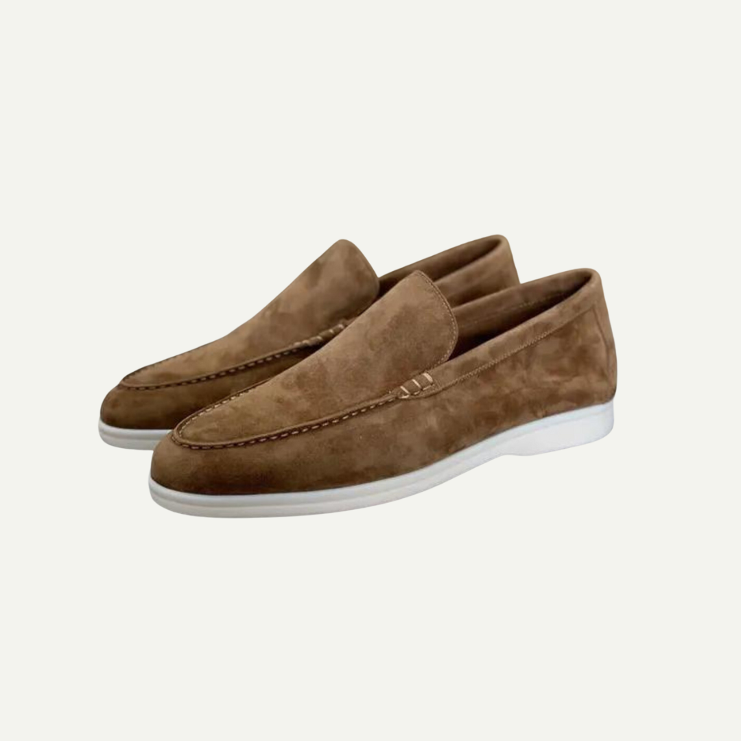 NOBA Suede Loafers