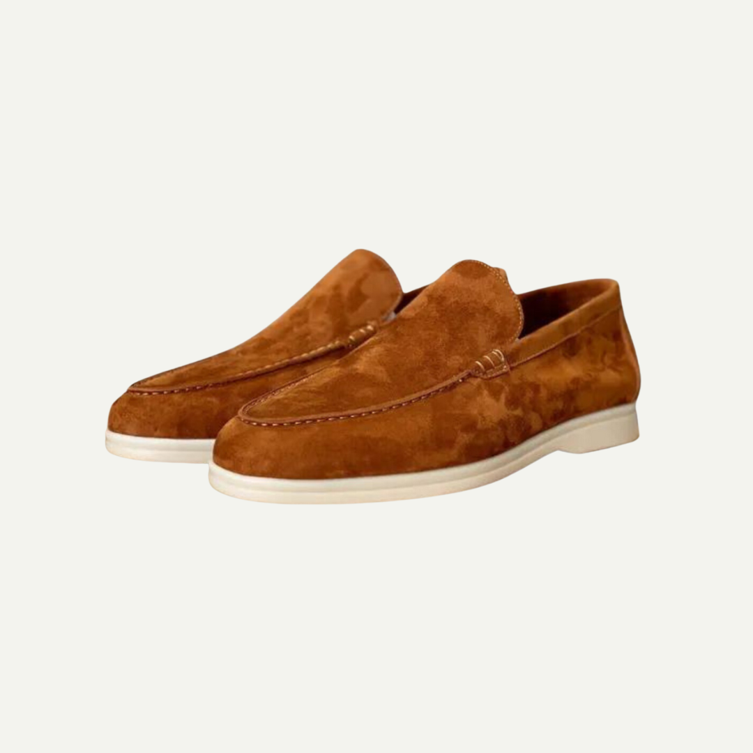 NOBA Suede Loafers