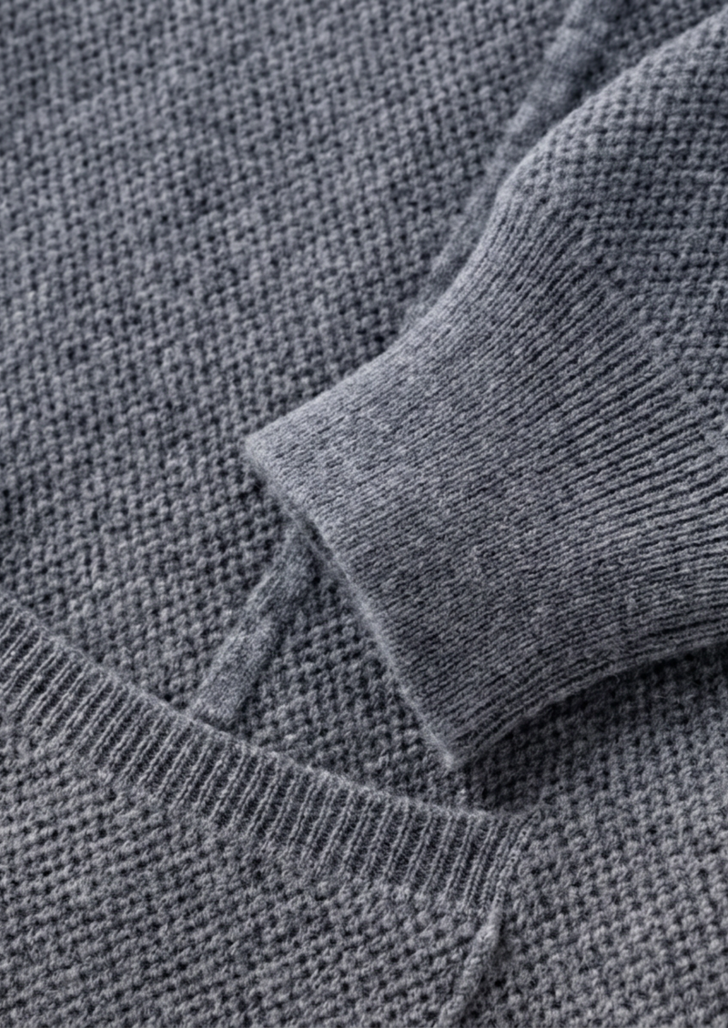100% CASHMERE BUTTON OVERSHIRT