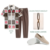 NOBA 4 piece set- Cocoa