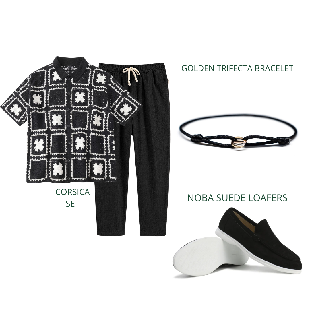 NOBA 4 piece set- Obsidian