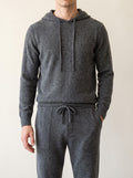 100% Cashmere Tracksuit V2 – Dark Gray lifestyle