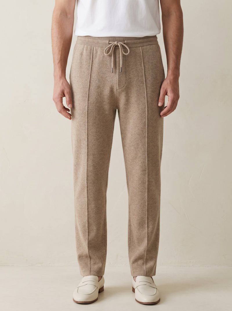 100% Cashmere Trousers – Brown lifestyle