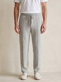 100% Cashmere Trousers – Light Gray lifestyle