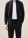 100% Merino Wool Tracksuit V2 – Black lifestyle
