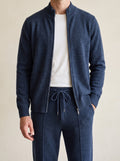 100% Merino Wool Tracksuit V2 – Navy lifestyle