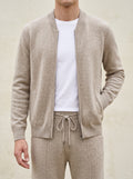 100% Merino Wool Tracksuit V3 – Sand lifestyle