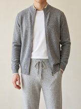 100% Merino Wool Two Tone Tracksuit lifestyle