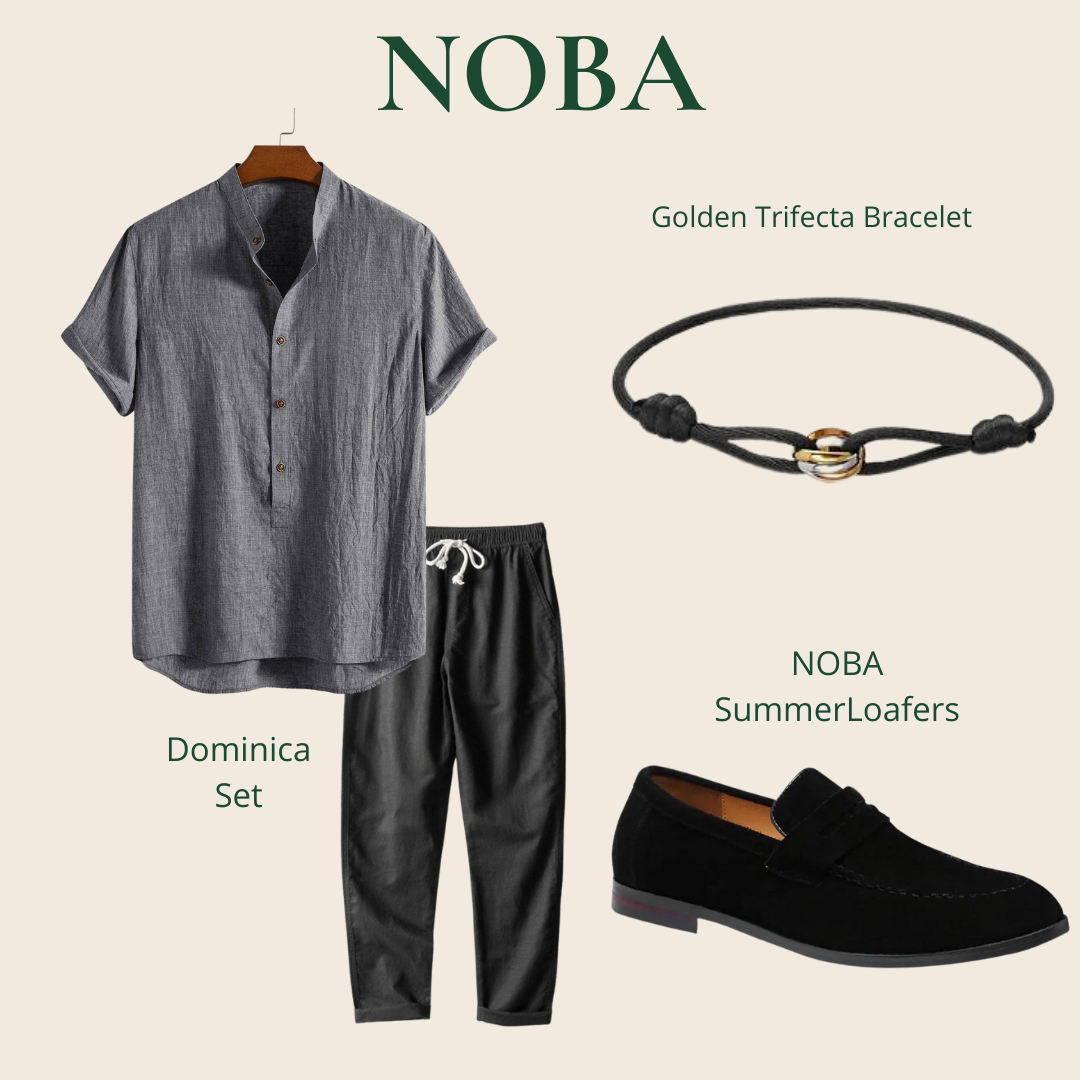 NOBA 4 piece set- Black